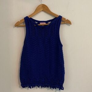 Lilly Pulitzer Royal Blue Knit Top
